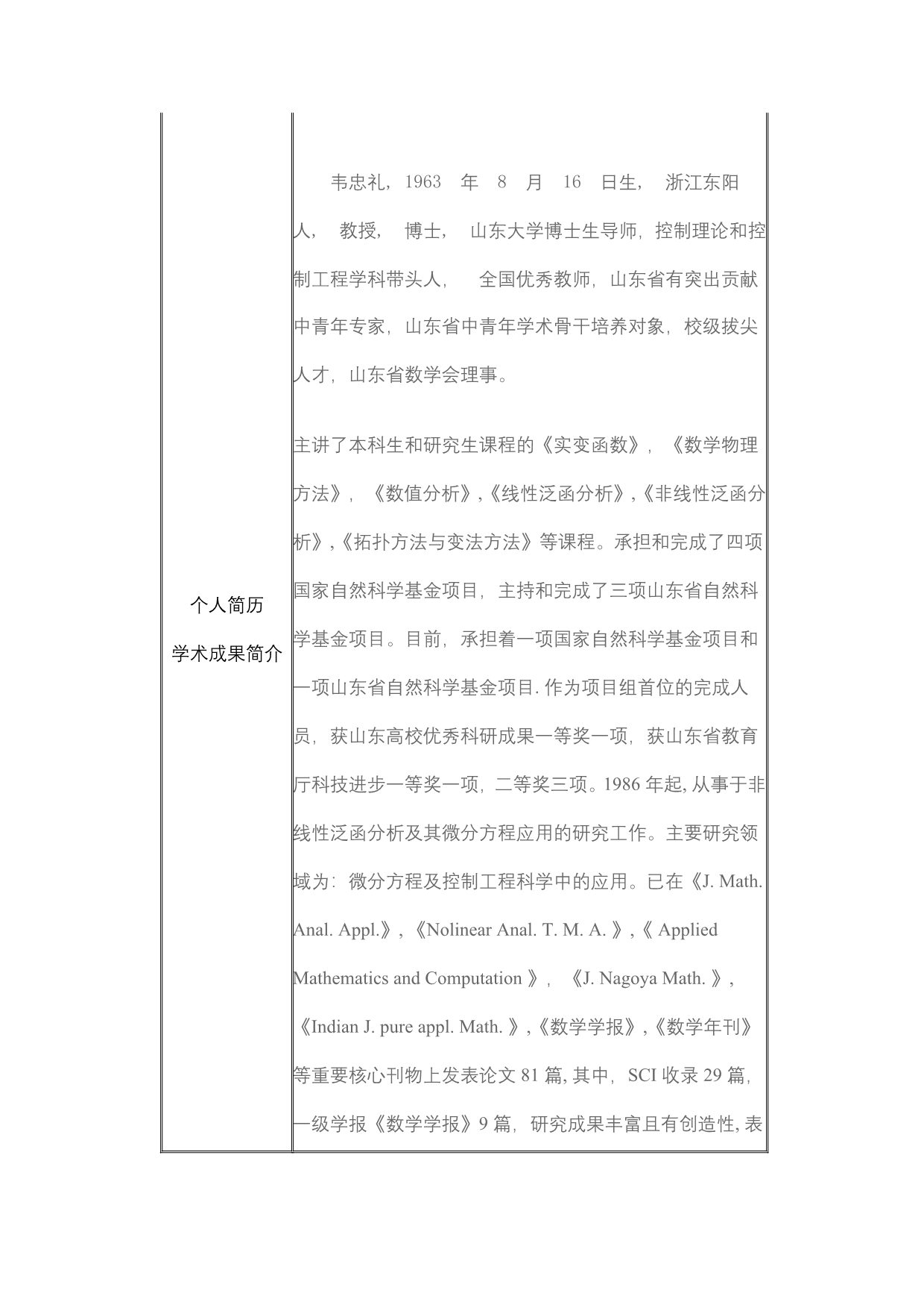 山东建筑大学导师信息doc