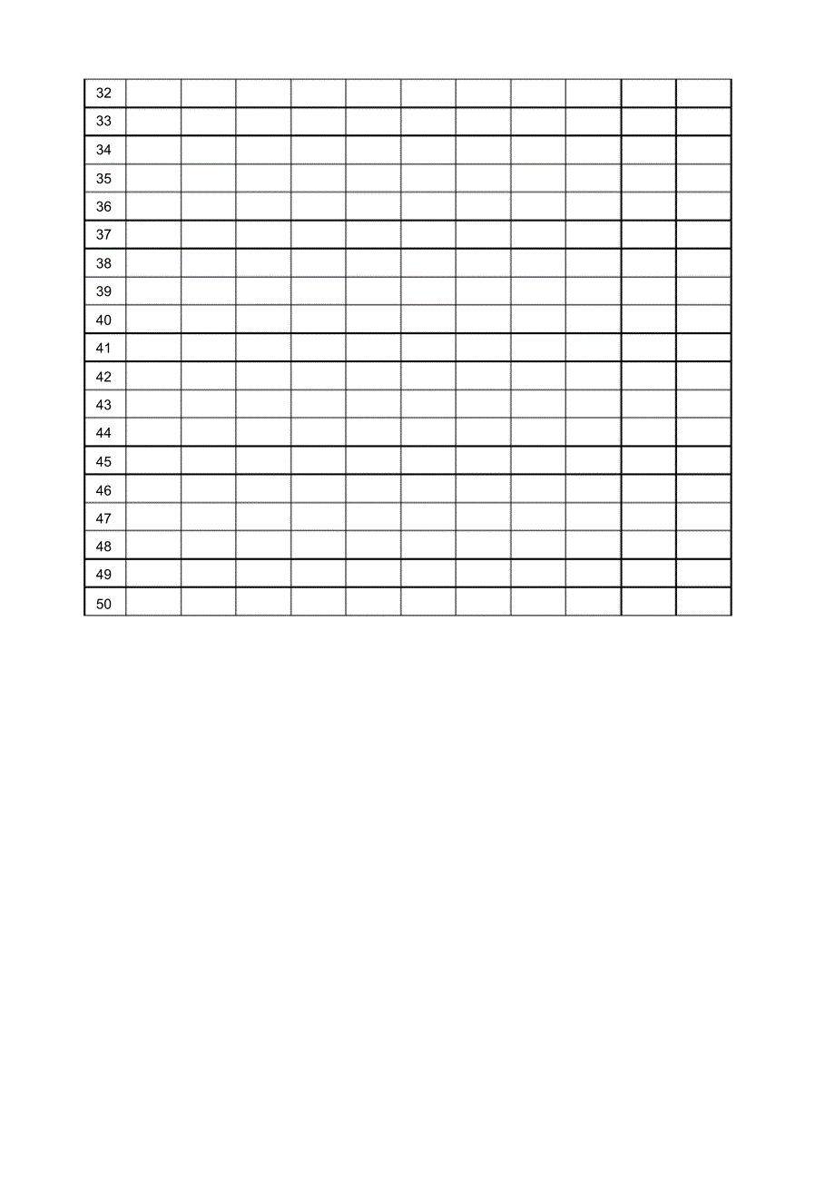 每日学生体温记录表样表最新pdf