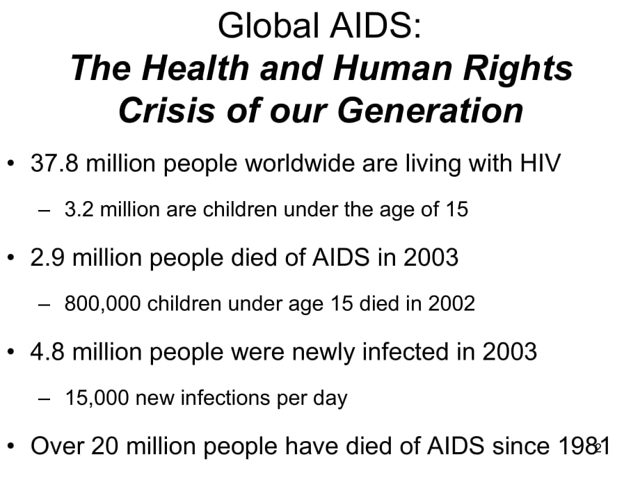 aids 艾滋病英文介绍