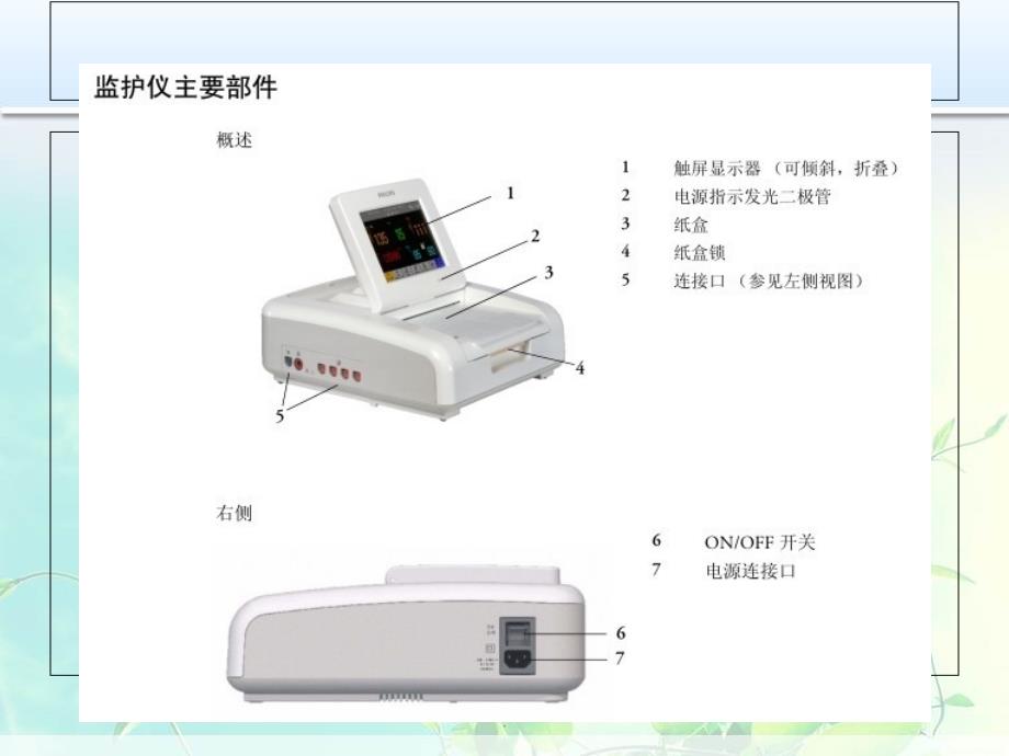 philip avalon fm30 胎儿监护的使用