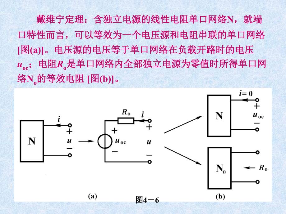 戴维宁等效电路