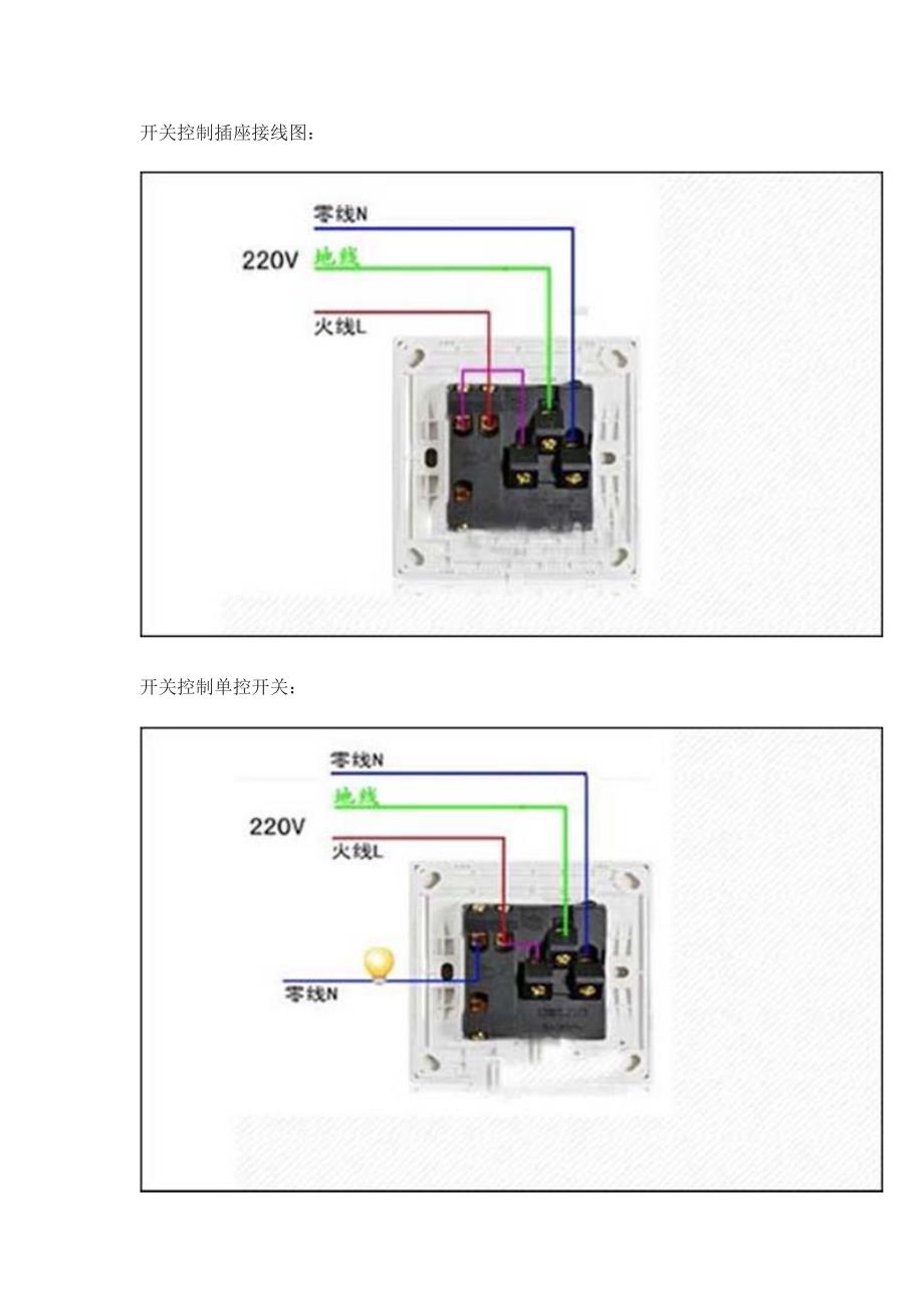 开关插座安装方法图解图片