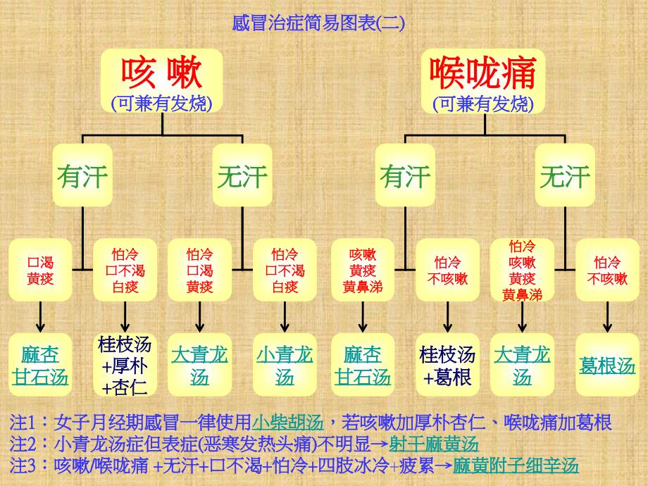 倪海厦经方治感冒简易图表精编ppt课件