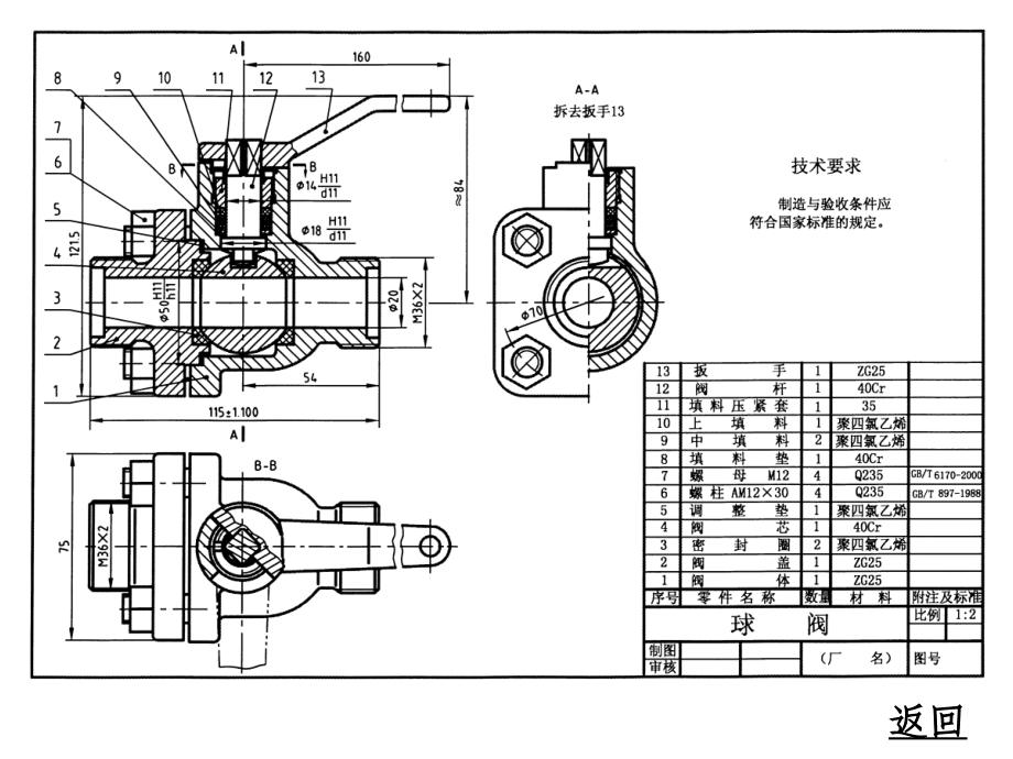 精編現代機械製圖裝配圖