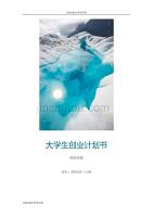 创业计划书-“文尚雅仕”网站